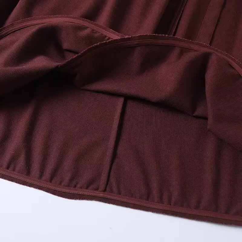 UNIZERA Womens Half length Skirt with Buckle and Strap Up High Waist Slim Look Summer 250515