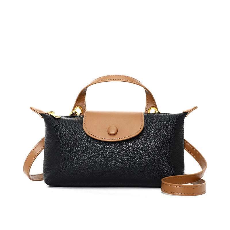 100% cowhide Crossbody Cowhide Cell Phone Shoulder Genuine Leather Messenger Bag Fashion Daily Use For Women Wallet HandBag