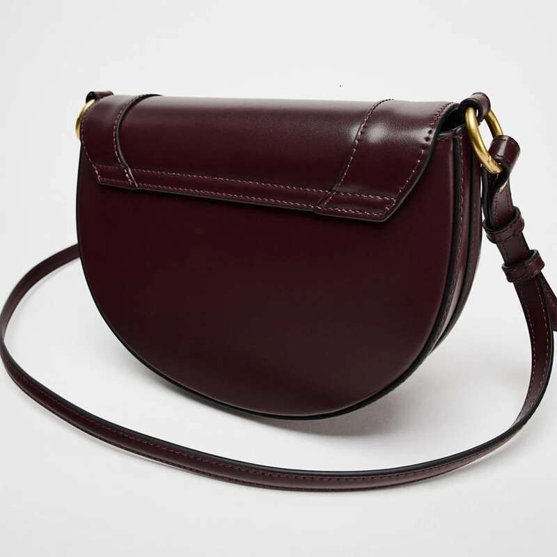 Fashion Saddle Women Handbags Designer Bury Flap Shoulder Pu Leather Crossbody Bag Small Female Purses 2025