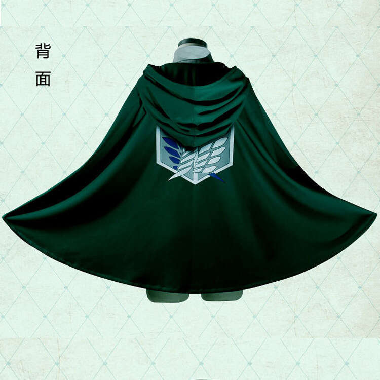 Halloween New Anime Attack Giant Investigation Cloak COS Charge Allen Mikasa Uniform