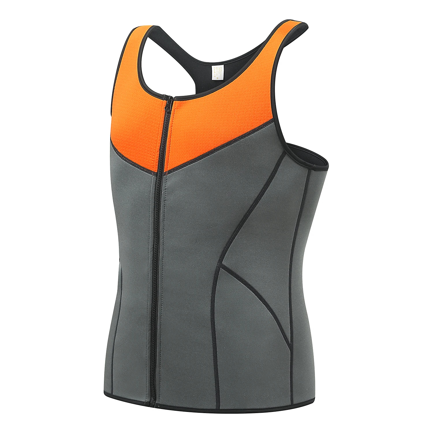 Waist Trainer Men Body Shaper Vest Abdomen Reducer Sweat Sauna Suit Body Shaper For Workout Fitness Gym Tank Top Tank For Students Waist Belts Fitness