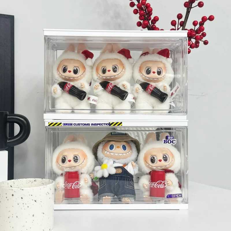 Display Acrylic Box Suitable Dolls V1-3 King-Size Decorations For Large Doll Transparent Dustproof Storage Rack Free shipping