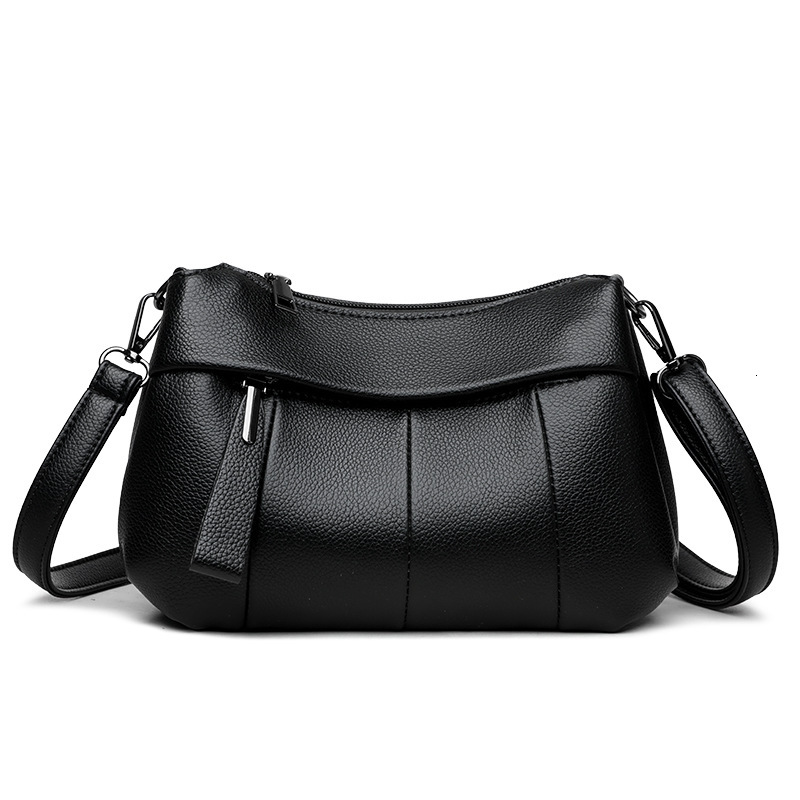 New Fashion Crossbody Bag Retro High end Atmospheric Texture Women's Soft Leather New Bag Women's Crossbody Bag Fashion Simple Women's 