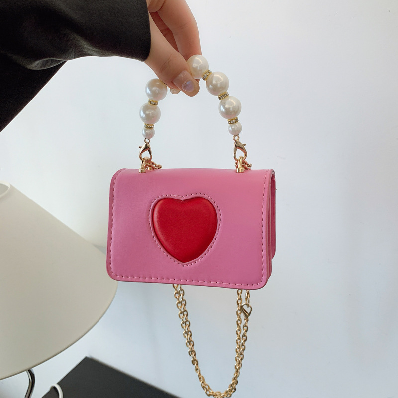 2025 New Spring Summer Korean Edition Cute Fashion Love Single New Free Delivery Designer Bag Shoulder Crossbody Bag For Boys And Luxury Bag Girls Wit