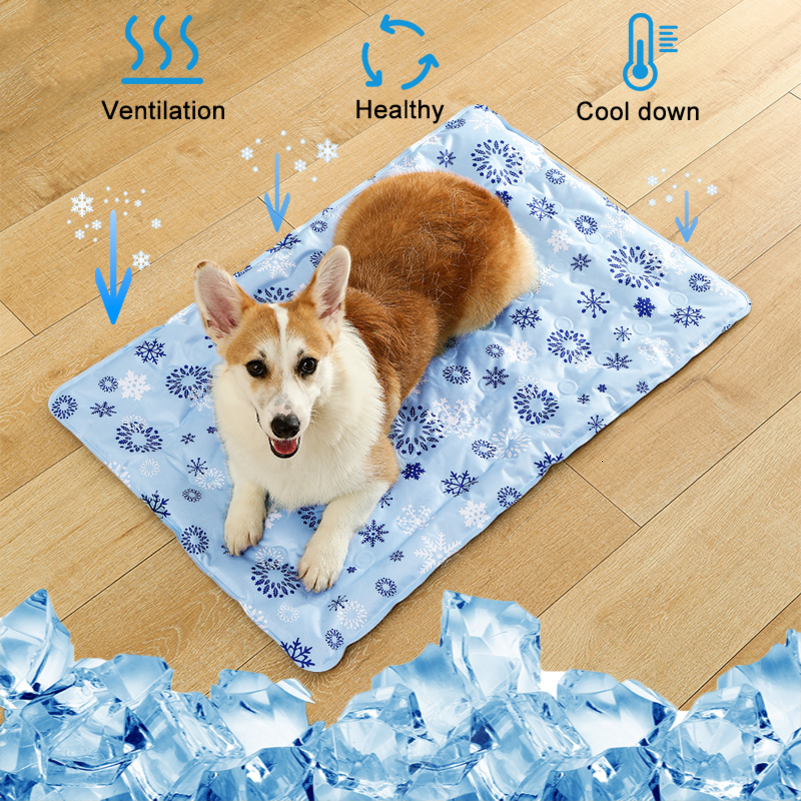 Dog Cooling Mat Summer Pet Self Cooling Pad Cat Bed Mat For Small Medium Large Dogs Indoor Dog Crate Mat Keep Your Pet Cool 250422