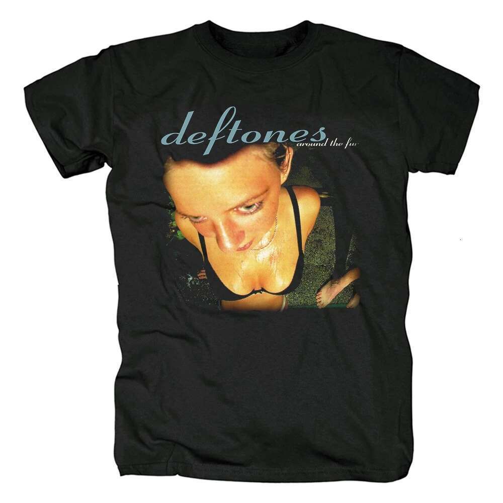 Deftones Cotton Singer Band T Shirt Men Women Hip Hop Rock Tee Fashion Short Sleeve Tshirt Summer Oversized T-shirts Tops
