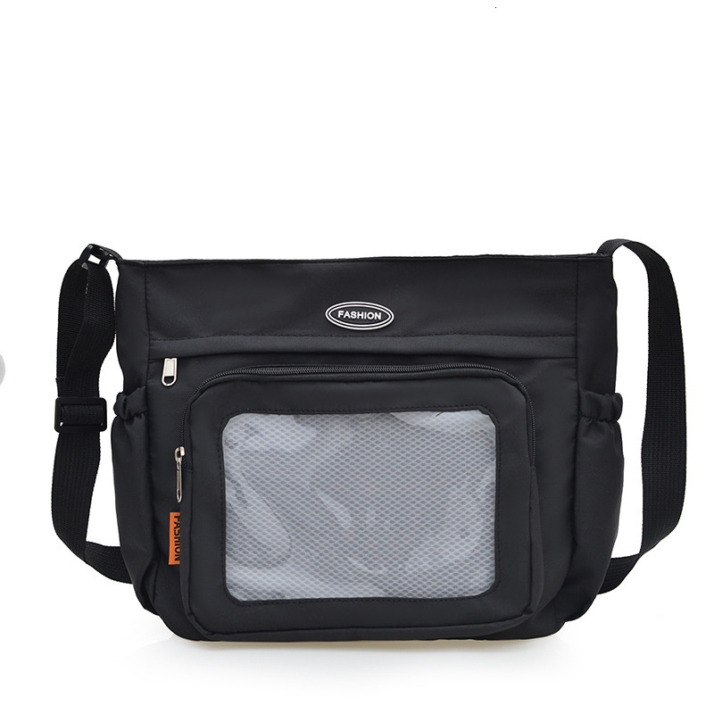 Free Delivery Designer Bag Ins Women's Transparent JK Pain Daily Large Capacity Versatile College Student Girl Tutoring Single Shoulder Tote Bag 