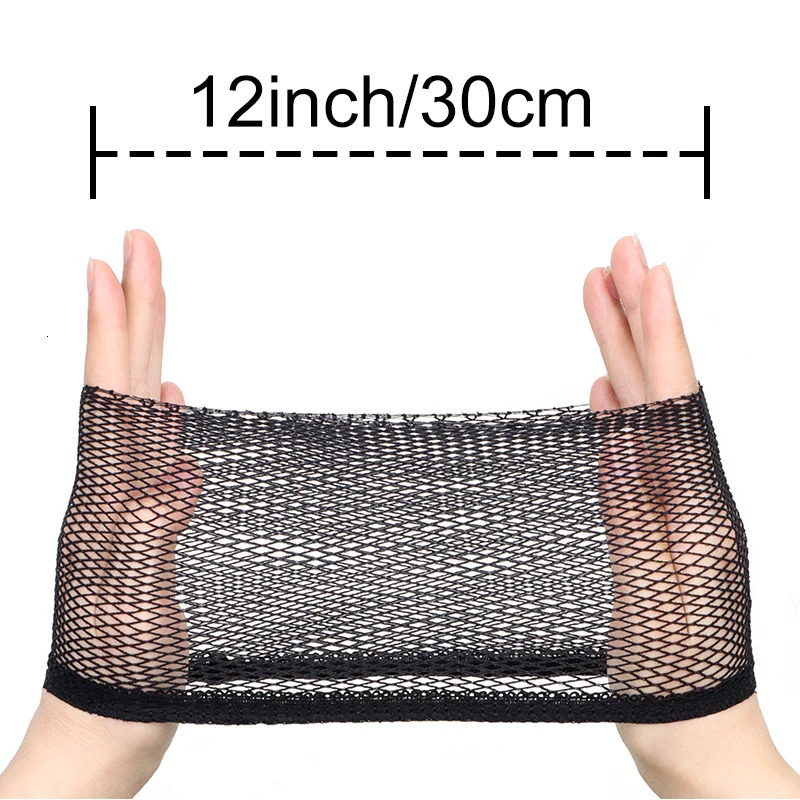 Stretchable Elastic Hair NetsBlack Hairnet Mesh Wig Cap for Long HairHair Net for Wig Hair Cap for Wigs 250513