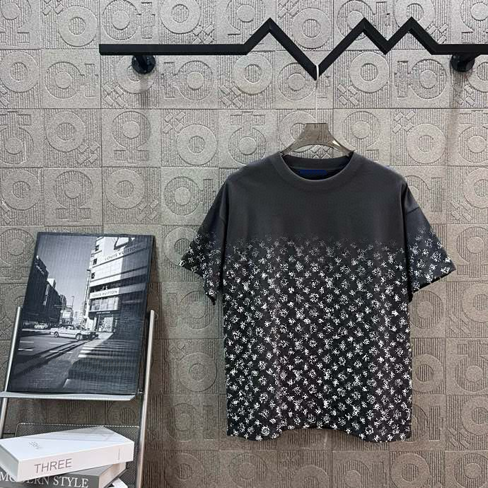 Early spring men's T-shirt star outfit designer short sleeved trendy men's women's loose version Tee color black white size S-3XL 49D84