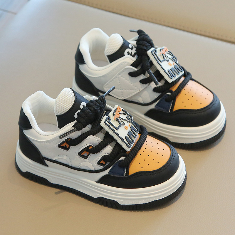 Toddler's Fashion Cartoon Casual Sports Shoes Kid's School Running Kidsnest Sneakers Child Trendy Board Shoes Sizes 5.5C-1Y K0659