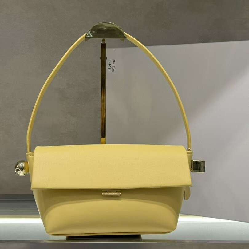 Women's Bags Designer Autumn/Winter New Jennie Celebrity Same Style One Shoulder Handheld Cow Leather Bag With High Luxury Underarm
