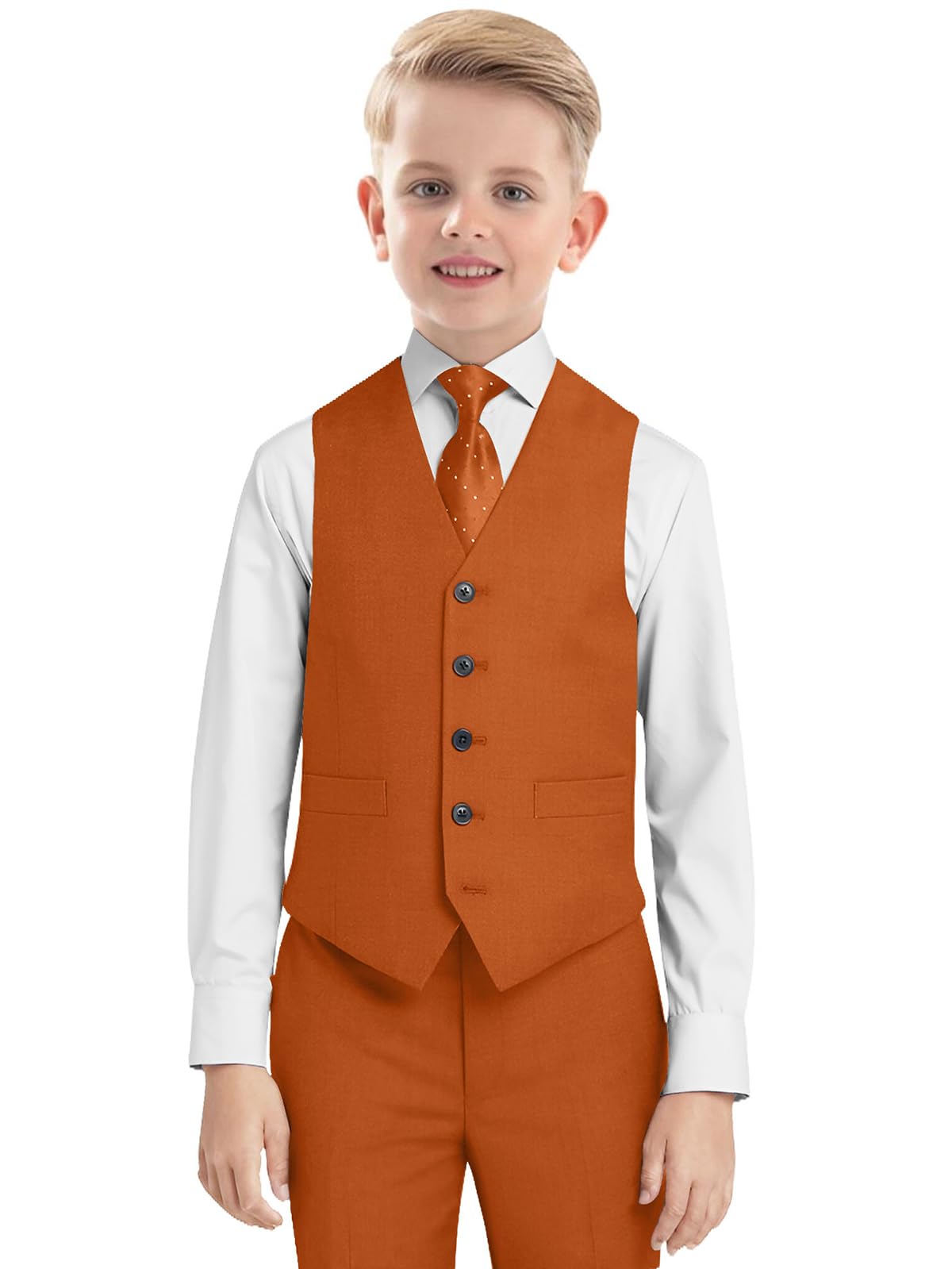 3 Pieces Peak Lapel Blazer Shorts Set Slim Fit Tuxedo Suit Set Outfit from Baby to Teen Summer Beach Wedding