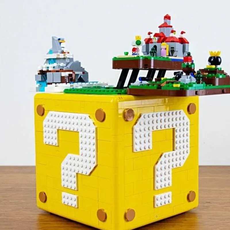 Free shipping New 64 Question Mark Building Block Cpatible 71395 Toys Boys Girls Kit Model Adts B Christmas Gifts for Kids