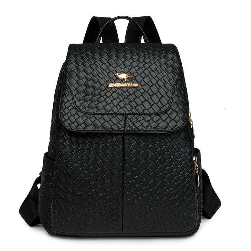 Women's Lizard Skin PU Leather Travel Mochila Bolsos De Mujer Ita Bags For School Bag Backpack Woman