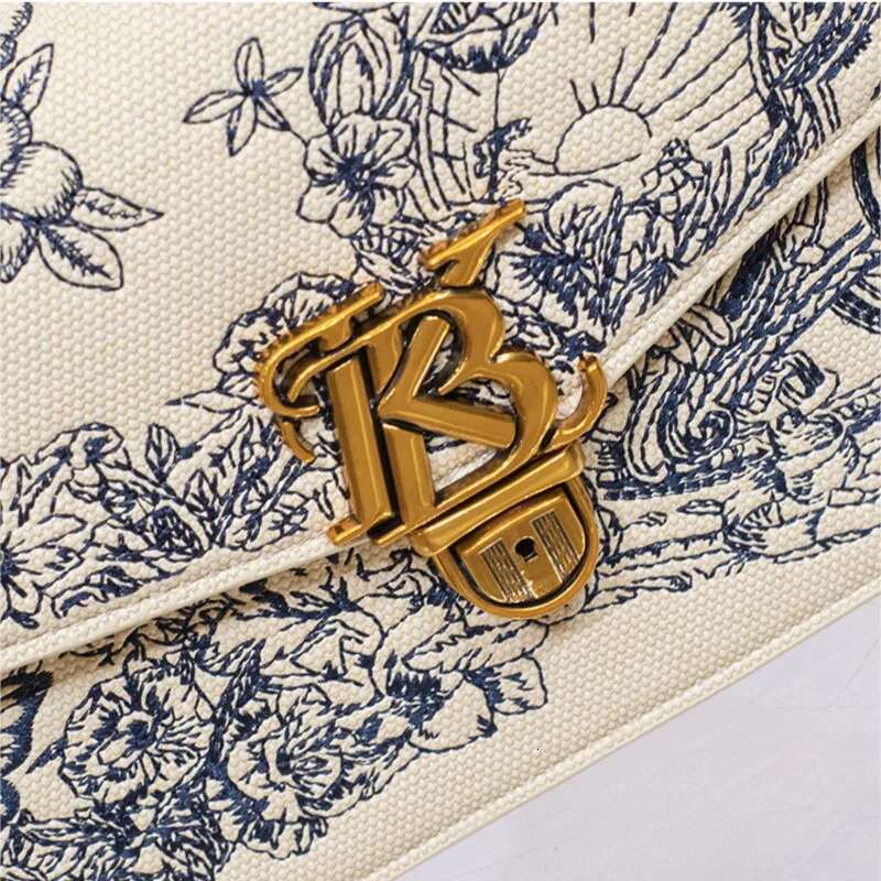 Women's Handbag, Underarm Women's 2024 New Summer High-End Designer Bag, Embroidered Single Shoulder Crossbody Bag