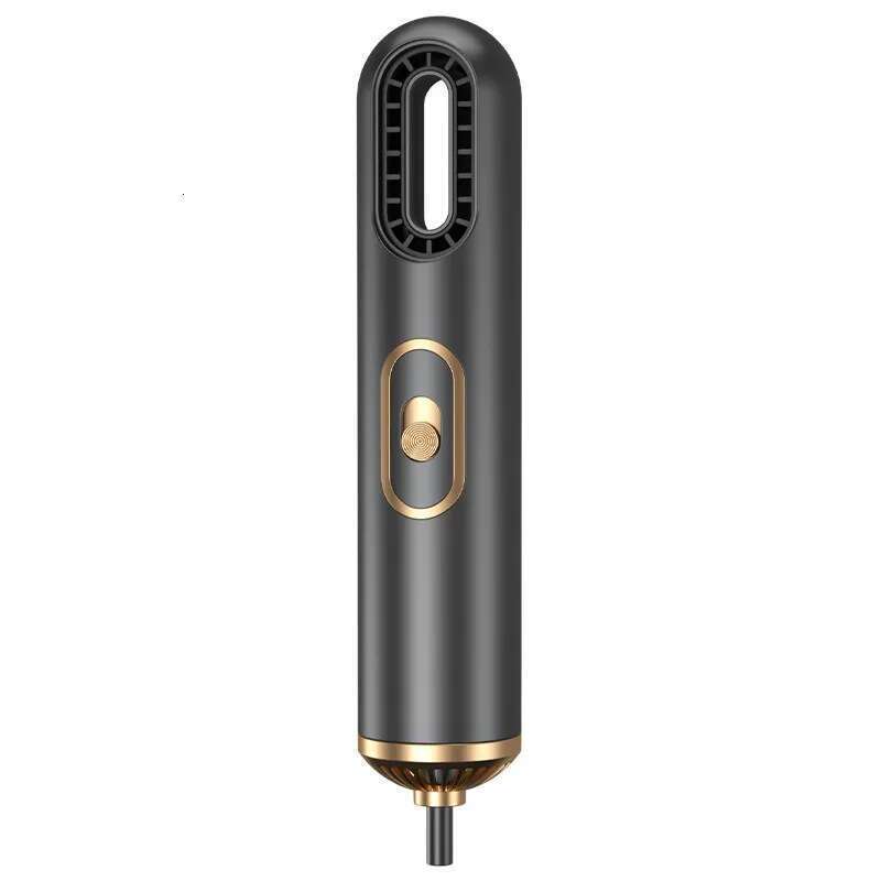 Mini 3-in-1 Electric Curling Comb Brush Volumizer Straightener Manual Hair Dryer with Nozzle Styling Tool