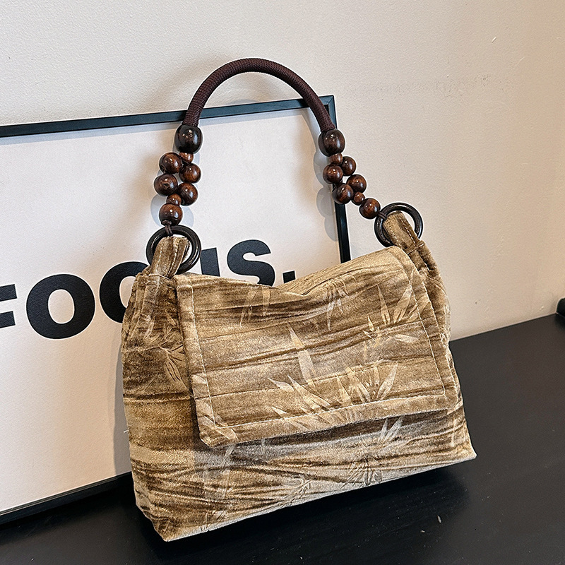 Free Delivery Designer Bag Hand For Women In Winter 2025 Simple And Fashionable Style Underarm Niche Chinese Style Versatile Shoulder Luxury Bag