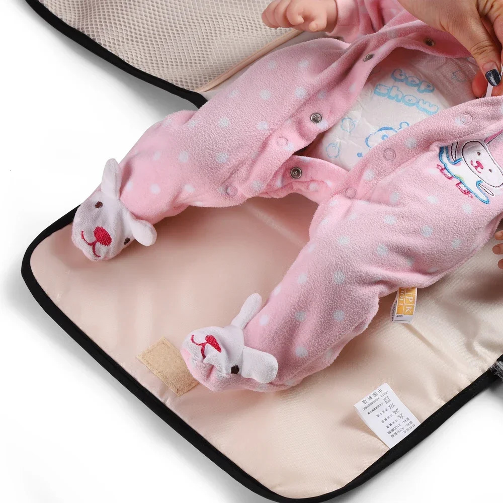 Waterproof Diaper Changing Mat Travel Multifunction Portable Baby Diaper Cover Pad Clean Hand Folding Diaper Bag Soft Flexible T 250515