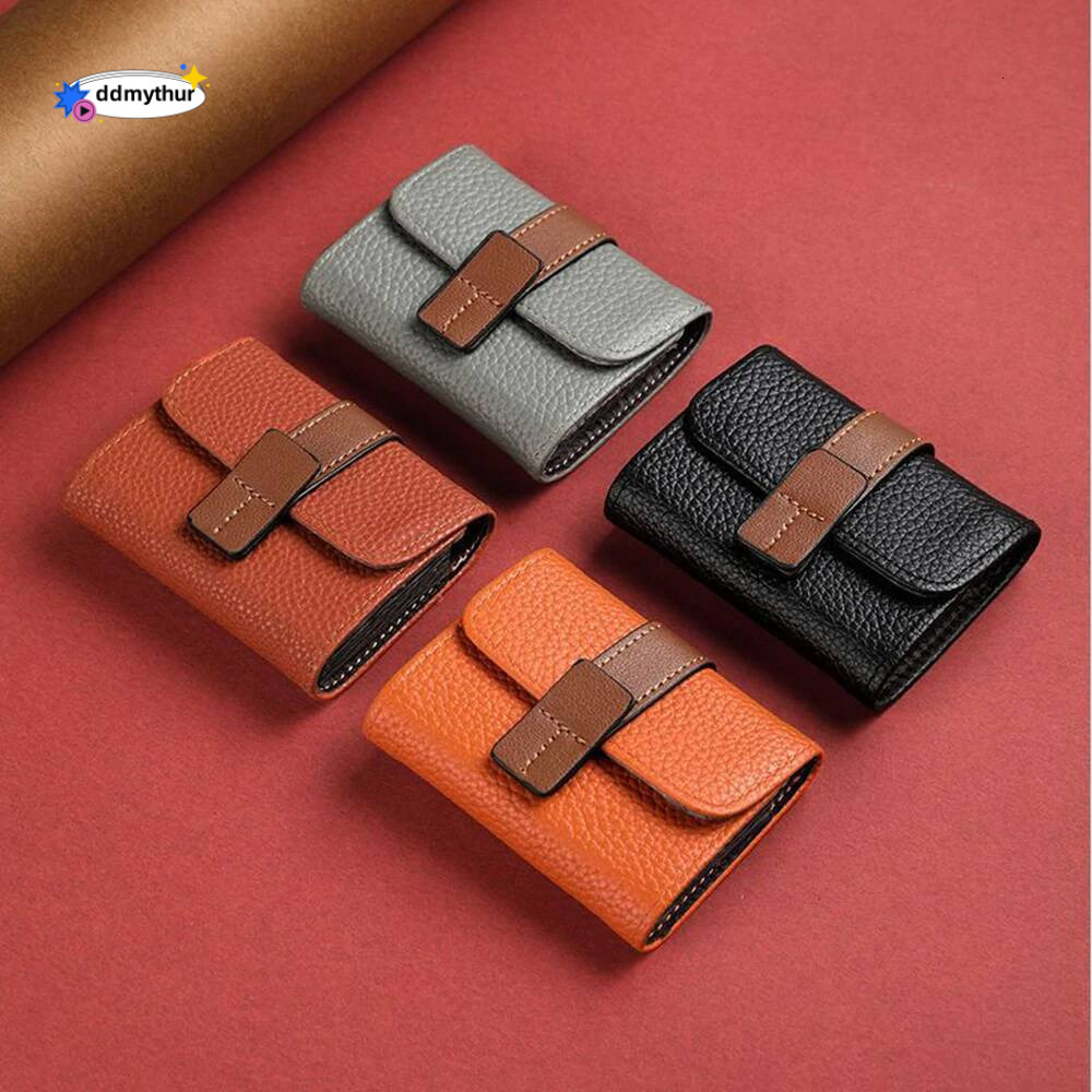 Multi-card Slot Credit Bag PU Leather Small Wallet Coin Purse Card Holder Wallets ddmythur