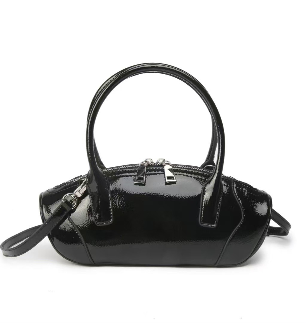 New women's high-end texture bag for spring and summer fashionable commuting bowling bag single shoulder crossbody bag exquisite handbag versatil