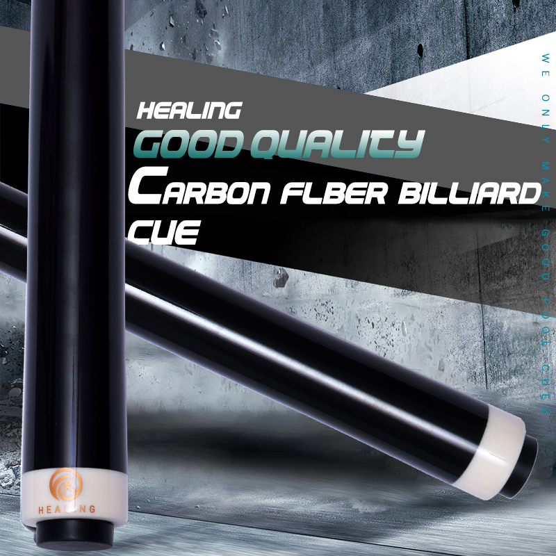 Billard Carbon Fiber Pool Queue Stick 12,9mm Spitze Uniloc Joint Pin 147/58in tacos de billar profesional