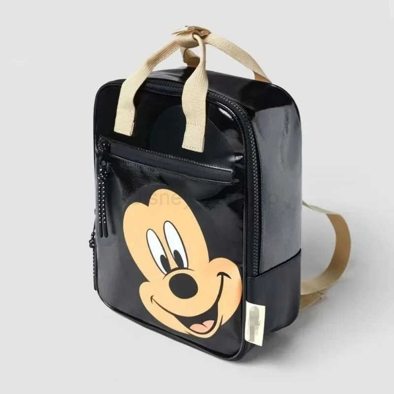 Disney 2025 New Black Mickey Backpack Cute Print Mini Elementary School Backpack Disney Backpack Christmas Birthday GiftXJ250515