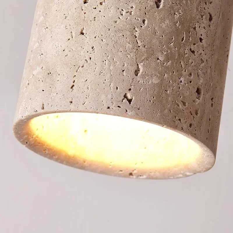 Modern Travertine Stone Ceiling Lamp Hallway Foyer Bedroom Corridor Flush Mounted Staircase Indoor Lighting Fixture Home Decor Z250515
