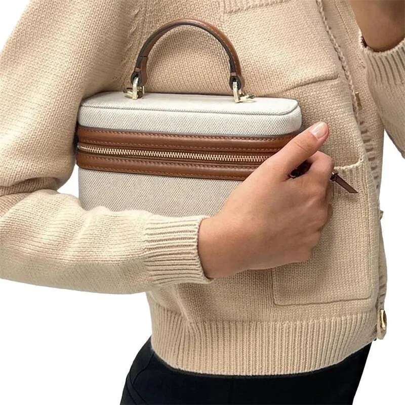 Retro Splicing Canvas Bag, Commuter Tote Shoulder Crossbody Bags For Women Daily Lunch Box Bag Pouch