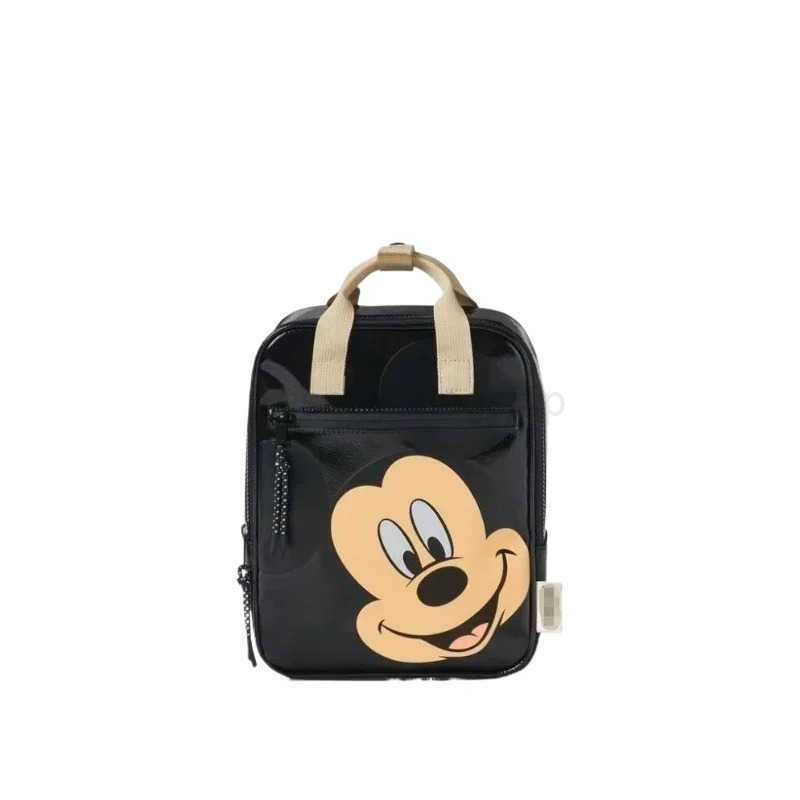 Disney 2025 New Black Mickey Backpack Cute Print Mini Elementary School Backpack Disney Backpack Christmas Birthday GiftXJ250515