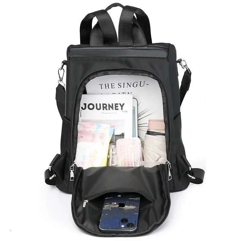 New Senior Sense Oxford Cloth New Lightweight Anti-Theft Leisure Travel Bag Fashion Women's Backpack