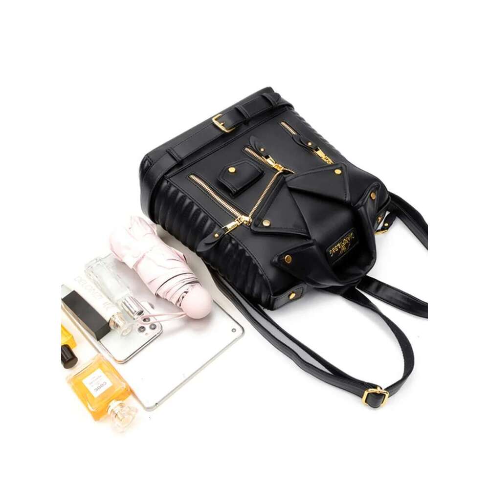 Siery Lapel Petite Suits Bags Brand Women Handbag Designer Shoulder Bag Punk Style Females Crossbody Backpack