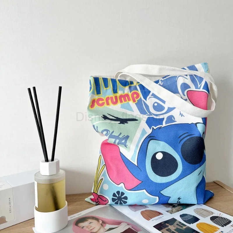 Disney Stitch Bag Crossbody Bag STITCH Cartoon Peripheral Cute Canvas Bag Shoulder Bag Lilo and Baby Same StyleXJ250515
