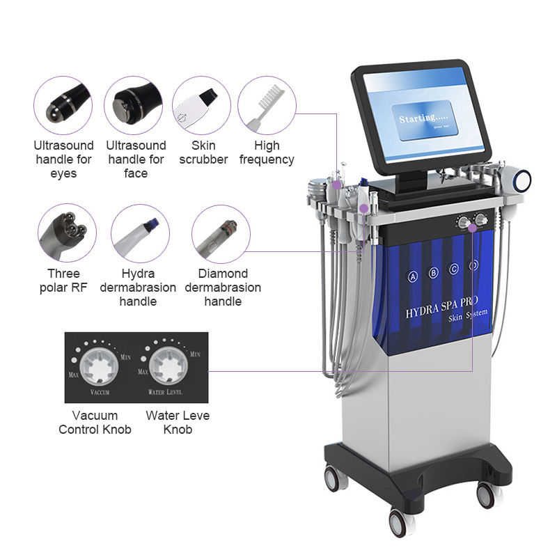 CE Certificate microdermabrasion hydra dermabrasion machine SPA BIO Lifting RF facial machines skin deep cleaning machine