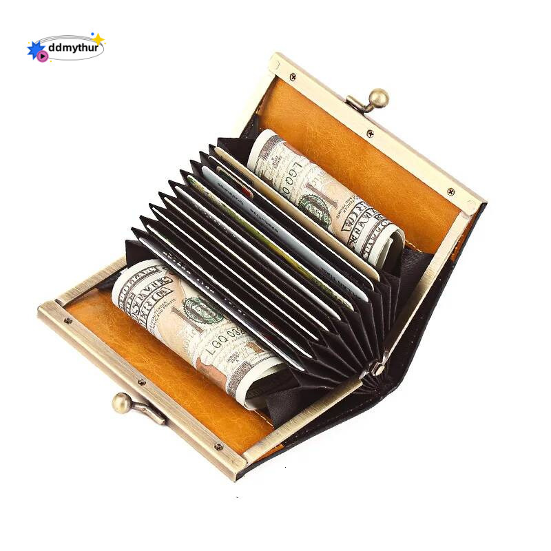 New Women Wallets Fashion Genuine Leather Female Small Purses Short Hasp Wallet Casual Money bag Coin Card Holders Clutch ddmythur