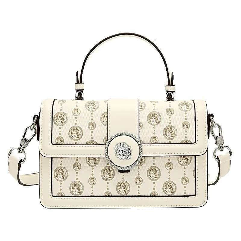 Brand Women's Handbag 2025 New Model, High-End Texture, Niche Designer Light Single-Shoulder Crossbody Bag, Retro Square