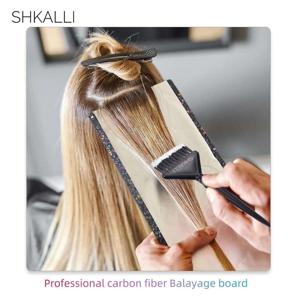 Forged Carbon Fiber Salon Set for Barber Hairdresser Design Styling Tools Accessories and Hair Coloring Dyeing Board