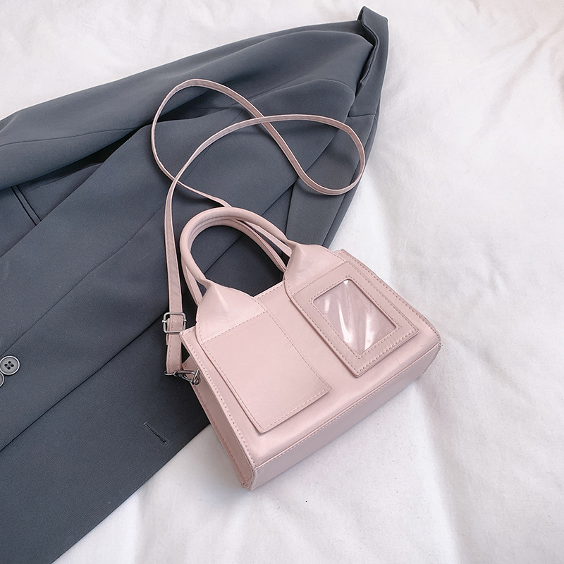 2025 Korean Fashion Small Square Handbag Luxury Bag New Simple Pocket Single New Free Delivery Designer Bag Shoulder Crossbody Women's Bag