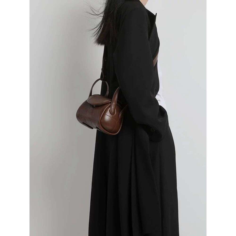 2025 autumn new niche design big ear small pillow mobile phone armpit bag for women