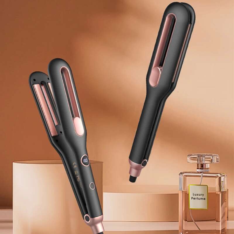 New Arrival 2 In 1 And Curls multi Portable Ceramic Tourmaline Hair Straightener Flat Iron