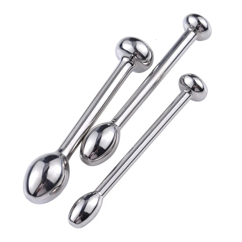 Metal Urethral Catheter Male Stainless Steel Horse Eye Urethral Plug Penis Headers Masturbator Adult SM Urethran Expander 250515