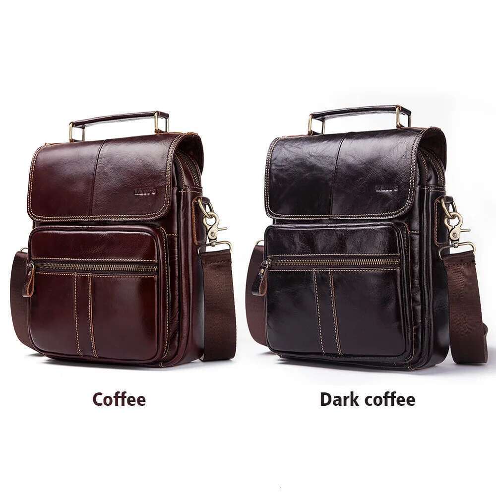 kavis new genuine leather mens crossbody male business shoulder men high quality messenger bag for 9 7 ipad bolsas