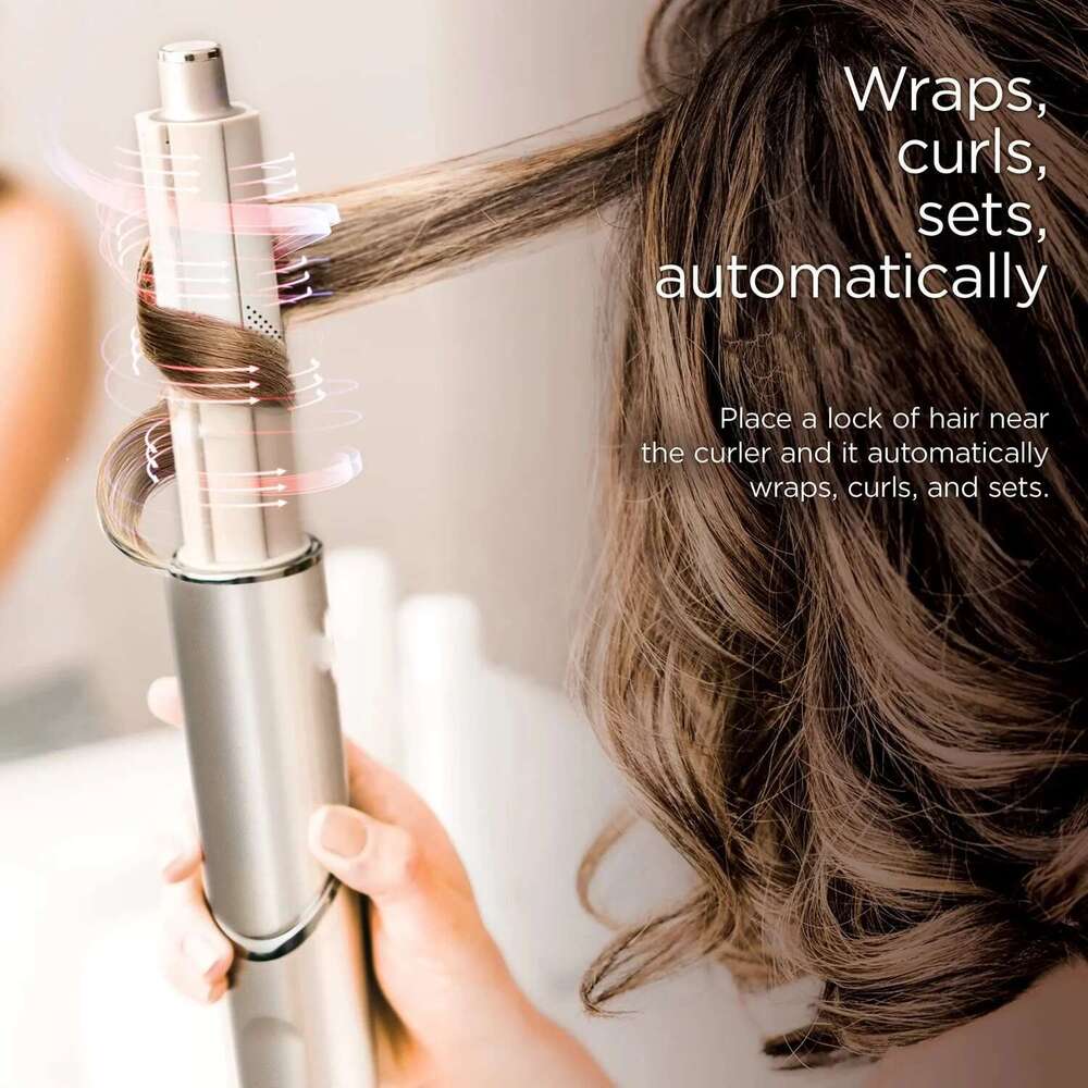 Hot Air Styling Drying System Powerful Hair Dryer Multi-Styler with Auto-Wrap Curlers Brush