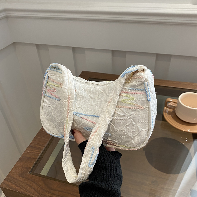 Nylon Dumpling Crossbody Small Women s Versatile Commuting New Free Delivery Designer Bag Shoulder Autumn And Winter Luxury Bag Fashionable Temperamen