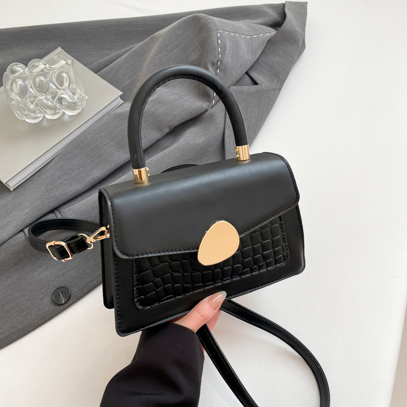 2025 Spring New Single Shoulder Crossbody Bag Luxury Bag Armband Versatile Handbag Crocodile Pattern PU New Free Delivery Designer Bag High Fashion Sm