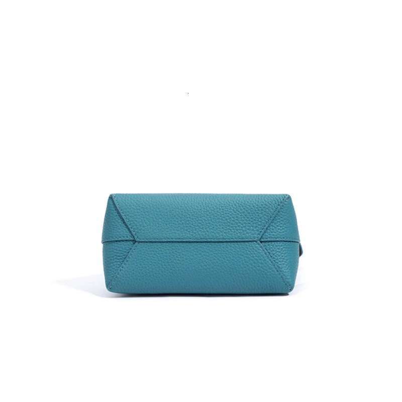 Jonlily Women Genuine Leather Shoulder Female Handbag Small Bucket Daybag Mini Crossbody Phone Bag Purse -Kg1871