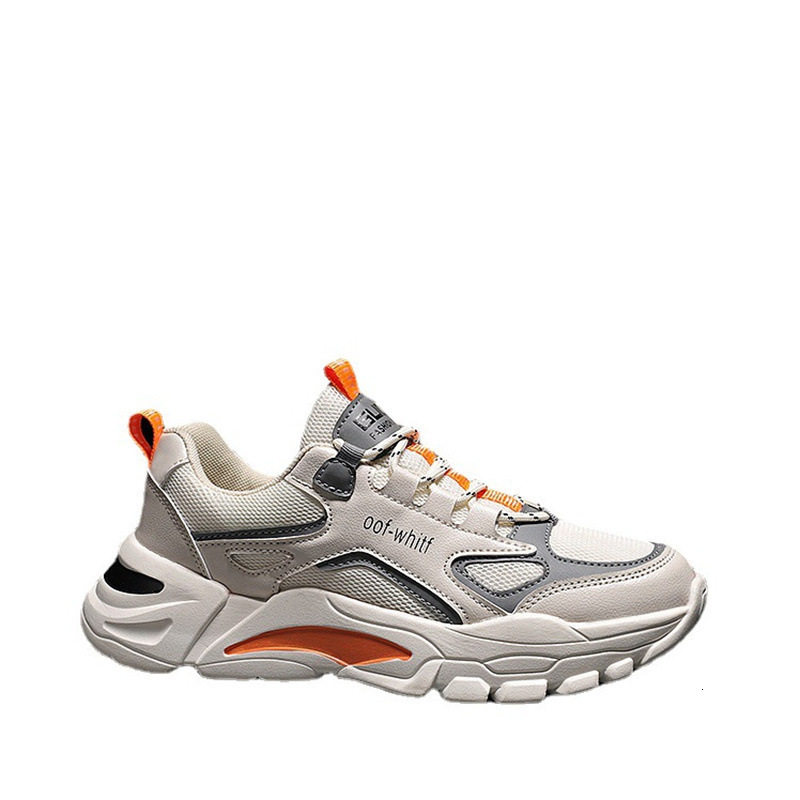 Men's trendy 2025 new casual sports fashionable Korean version running shoes, thick soled dad shoes