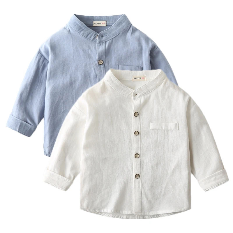 Spring Autumn Kids Baby Boys Cotton Clothes Shirt Toddler Girls Long Sleeve Tee Clothing Children Top Children 2 3 4 5 6 Years 250515