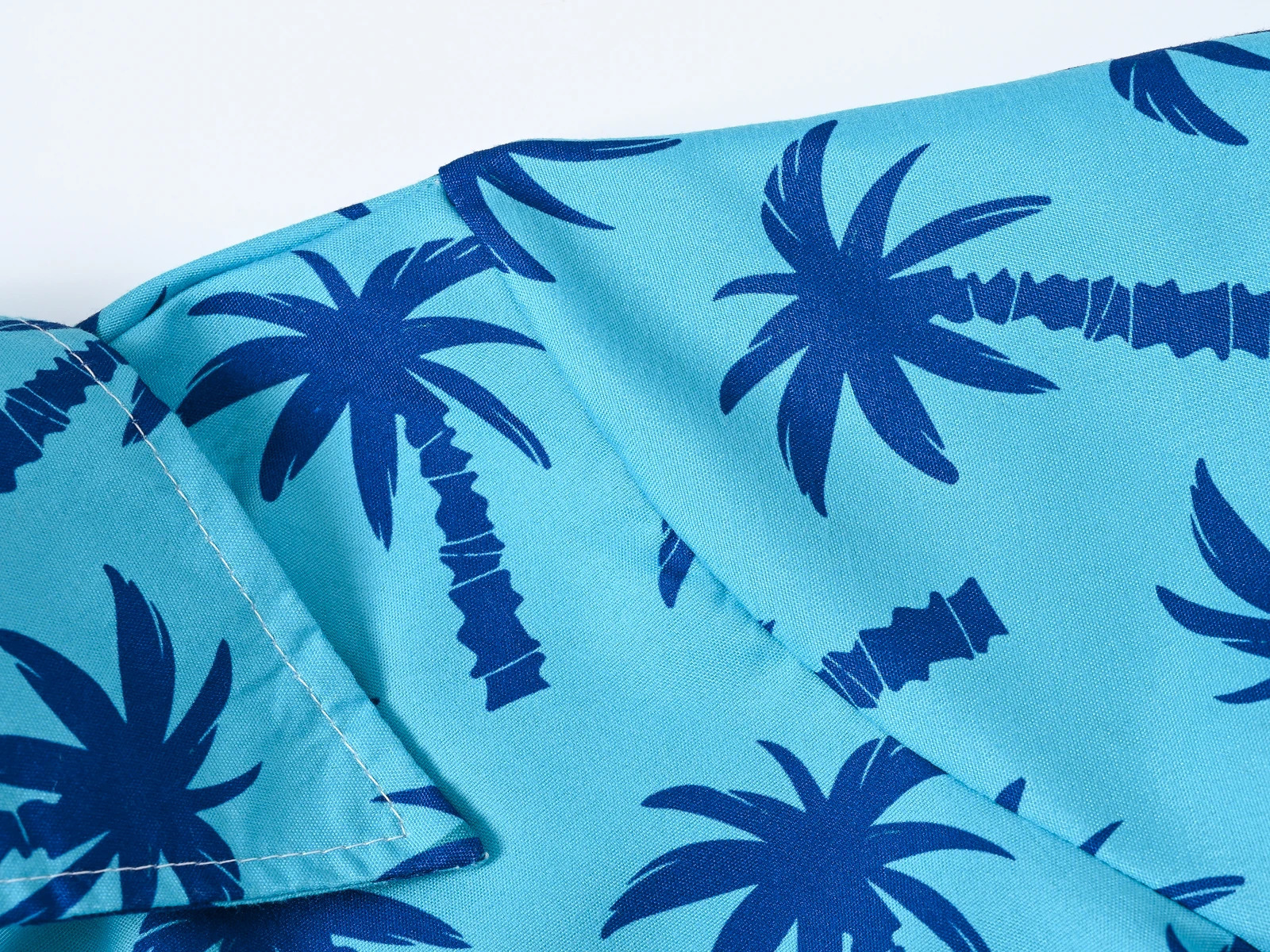 Beach wind holiday wind print casual boys shirts Summer childrens short sleeve fashion lapels cool coconut tree Korean shirt 250515