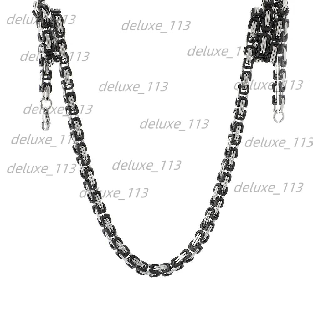 Necklaces Titanium Steel Hip Hop Personality Keel Necklace Gold Men Designer Chain