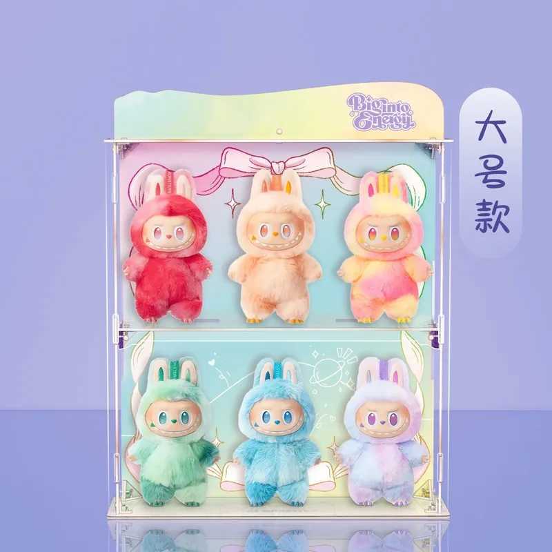 New Bubble Mart The Monster Big Into Energy V3 Vinyl Plush Pendant Blind Labubu Display Box Can Hold 3 To 6 Dolls Free shipping